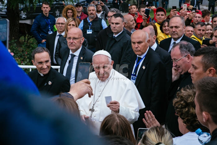 Voyage apostolique du pape Francois en Macédoine du Nord