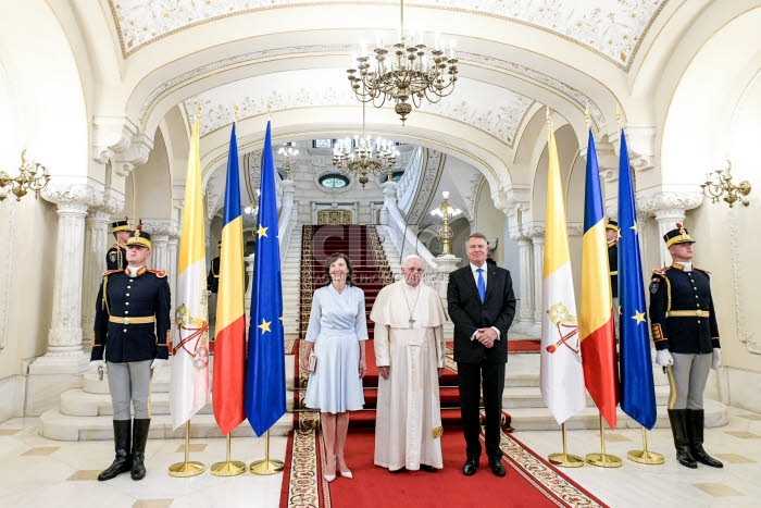 Voyage du pape François en Roumanie.