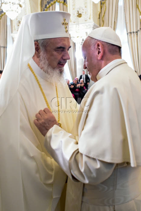 Voyage du pape François en Roumanie.