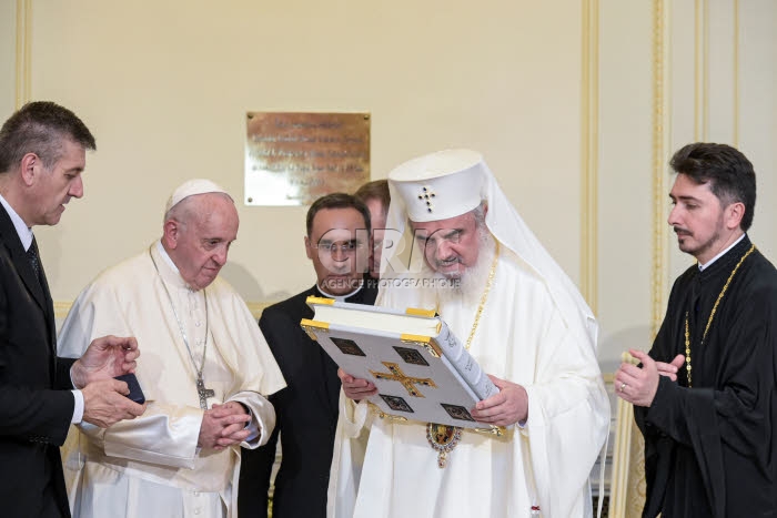 Voyage du pape François en Roumanie.