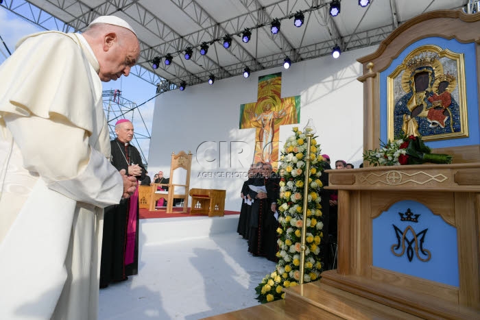 Voyage du pape François en Roumanie.