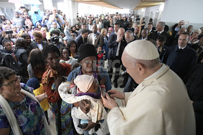Voyage apostolique du pape François au Mozambique.