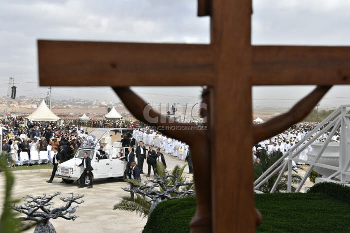 Voyage apostolique du pape François à Madagascar, Afrique australe.