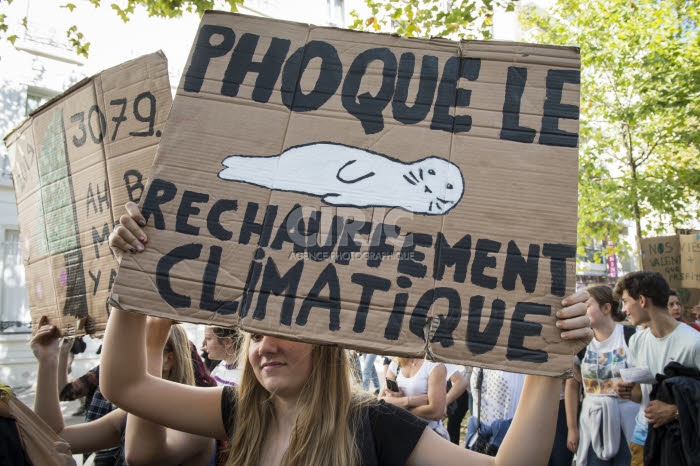 Environnement, grève mondiale pour le climat.