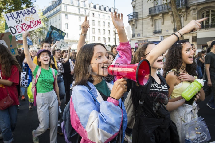 Environnement, grève mondiale pour le climat.