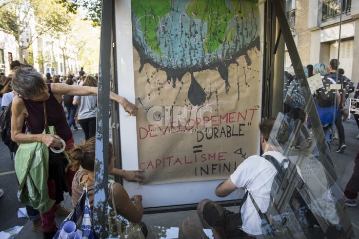 Environnement, grève mondiale pour le climat.