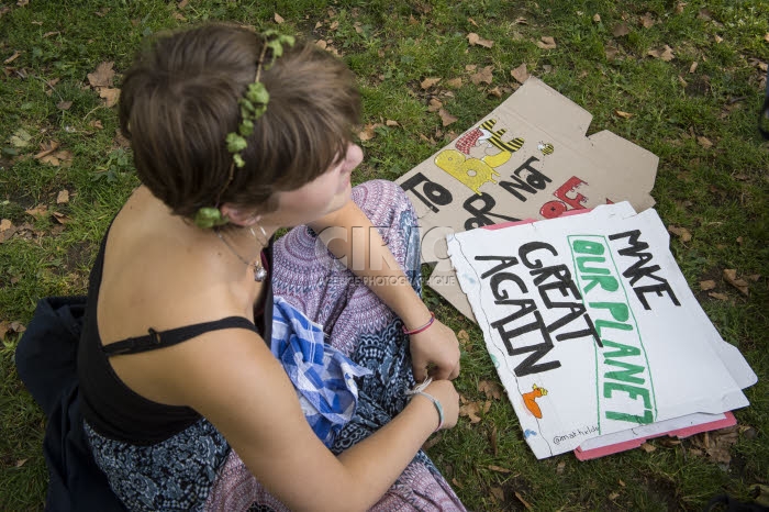 Environnement, grève mondiale pour le climat.