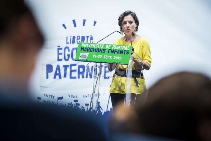 Université de rentrée de "Marchons enfants" organisée par La Manif Pour Tous.