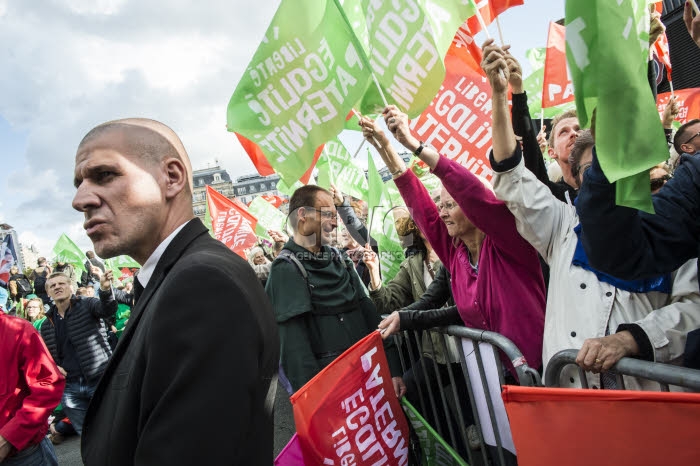Manifestation contre la réforme de la PMA.