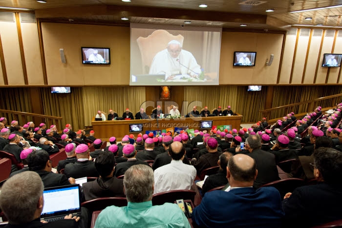 Première session du Synode sur l’Amazonie au Vatican.