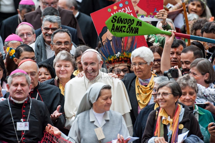 Synode sur l’Amazonie au Vatican.