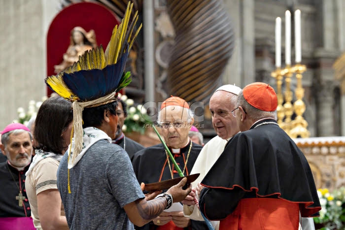 Synode sur l’Amazonie au Vatican.