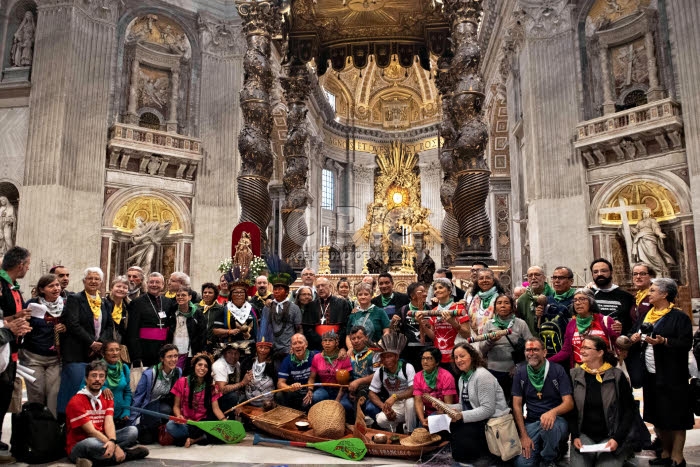 Synode sur l’Amazonie au Vatican.