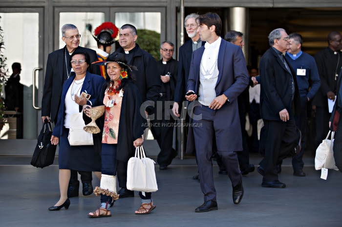Synode sur l’Amazonie au Vatican.