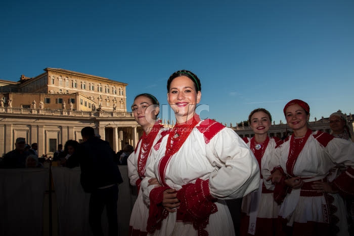 Audience générale du mercredi au Vatican.