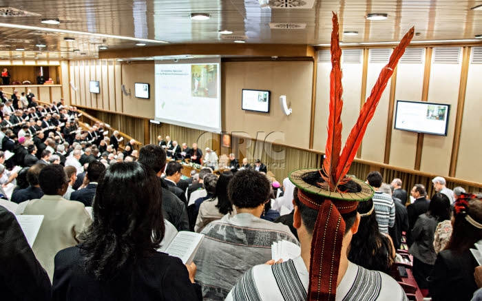 Synode sur l’Amazonie au Vatican.