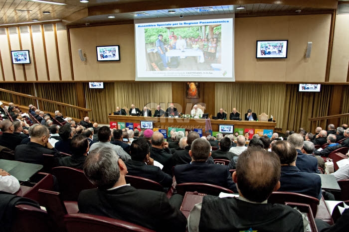 Synode sur l’Amazonie au Vatican.