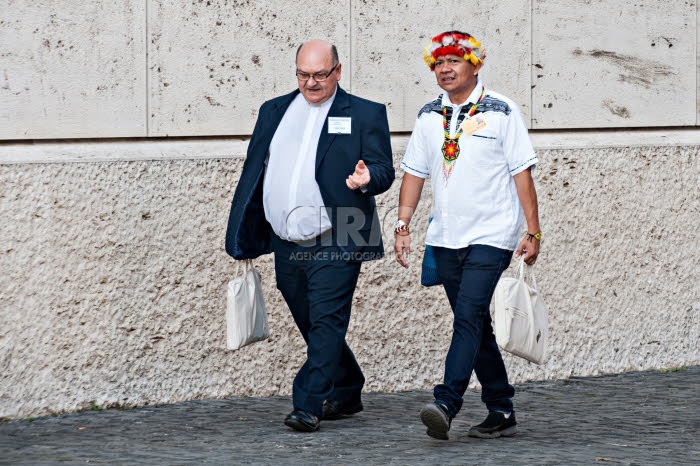 Synode sur l’Amazonie au Vatican.