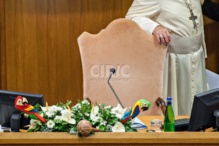 Synode sur l’Amazonie au Vatican.