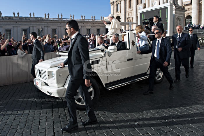 Audience générale au Vatican.