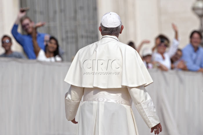 Audience générale au Vatican.