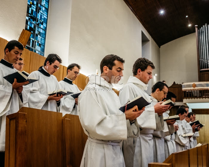 Séminaristes de la communauté Saint Martin