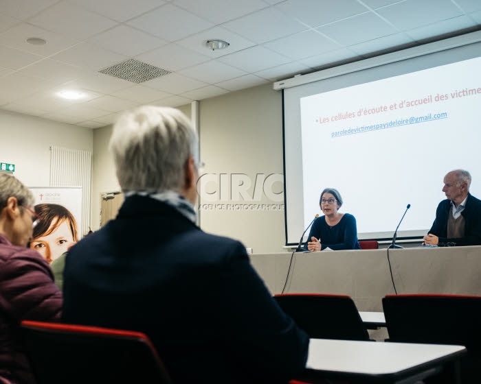 Diocèse de Laval, débat autour des questions d'abus dans l'Eglise catholique.