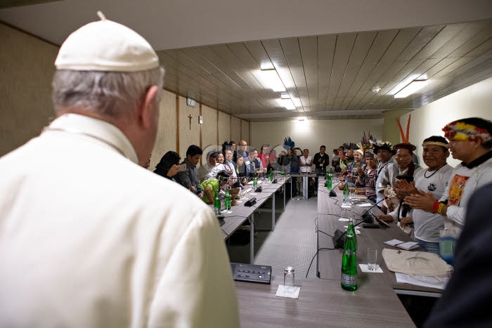 Synode sur l’Amazonie au Vatican.