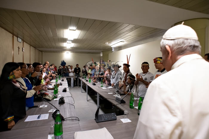 Synode sur l’Amazonie au Vatican.