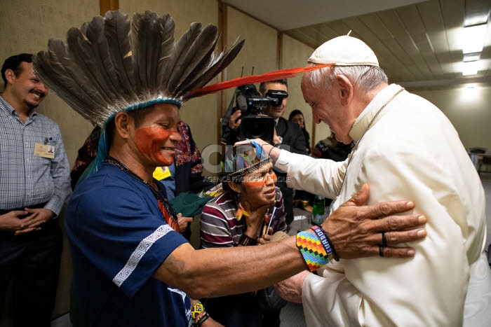 Synode sur l’Amazonie au Vatican.