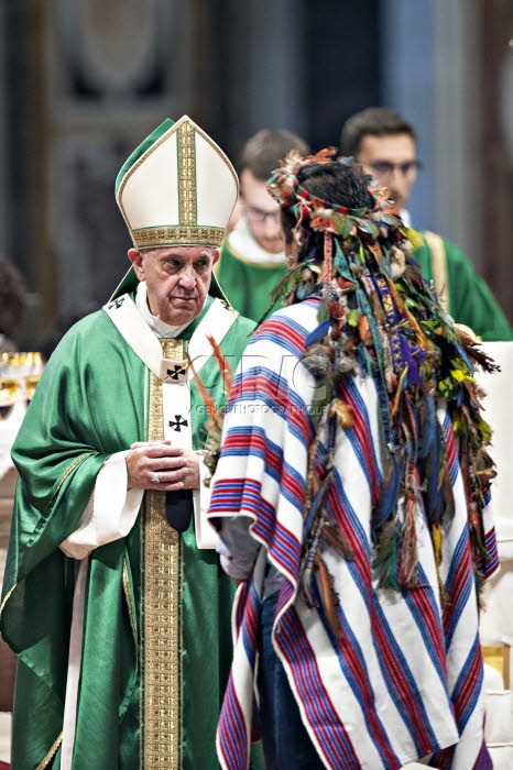 Synode sur l’Amazonie, au Vatican.