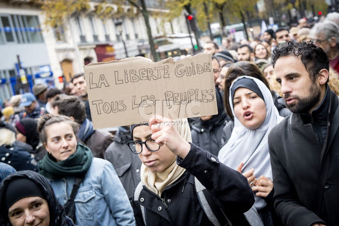 Marche contre l'islamophobie
