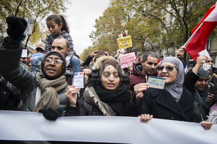 Marche contre l'islamophobie