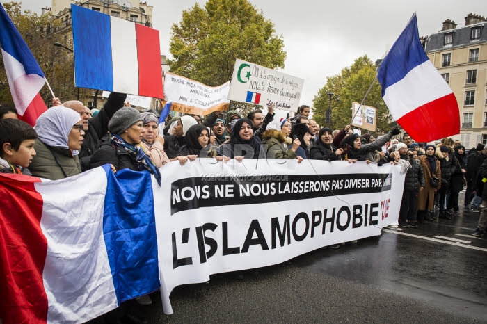 Marche contre l'islamophobie