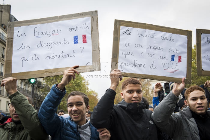 Marche contre l'islamophobie