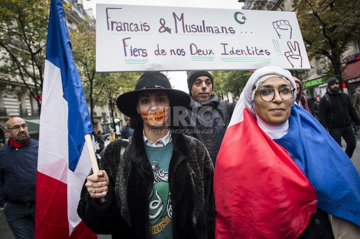 Marche contre l'islamophobie