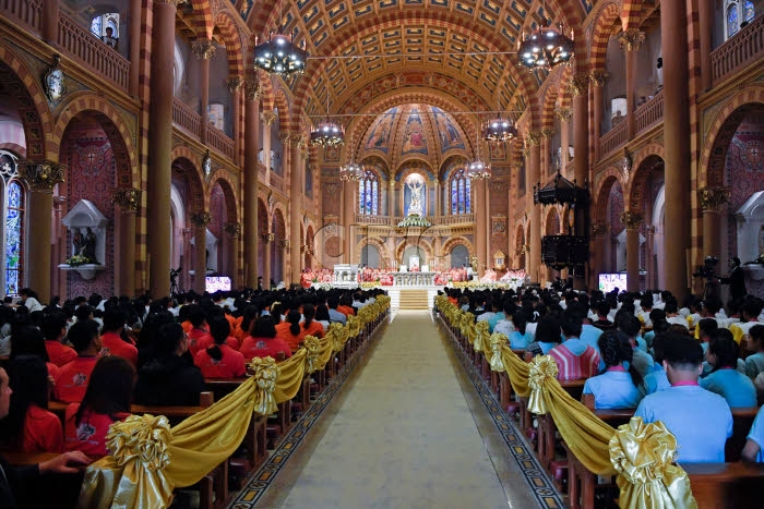 Voyage apostolique du pape François en Asie. Bangkok, Thaïlande.