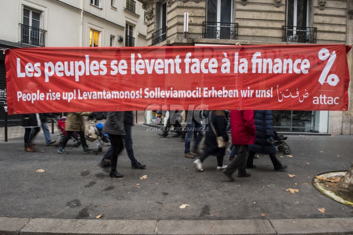 Manifestation contre le projet de réforme des retraites.