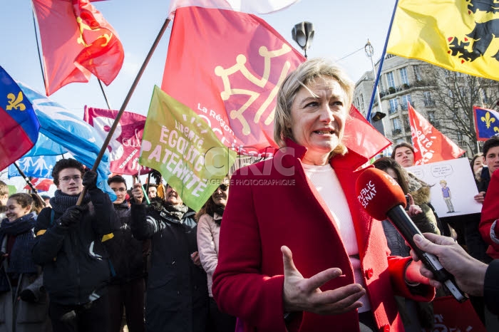 Manifestation contre la réforme de la PMA, la GPA, le projet de loi bioéthique.