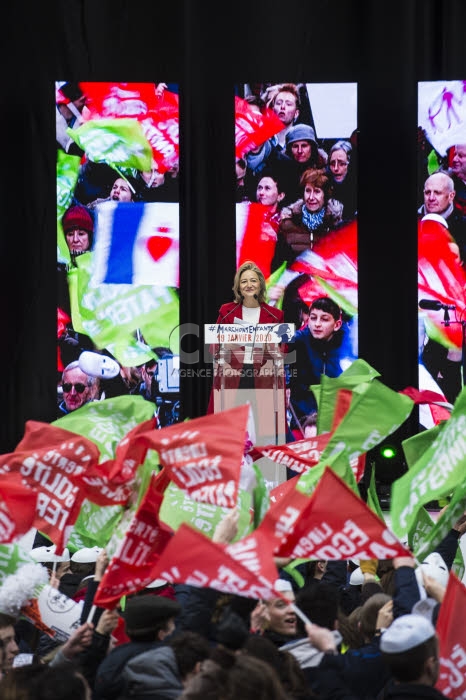 Manifestation contre la réforme de la PMA, la GPA, le projet de loi bioéthique.
