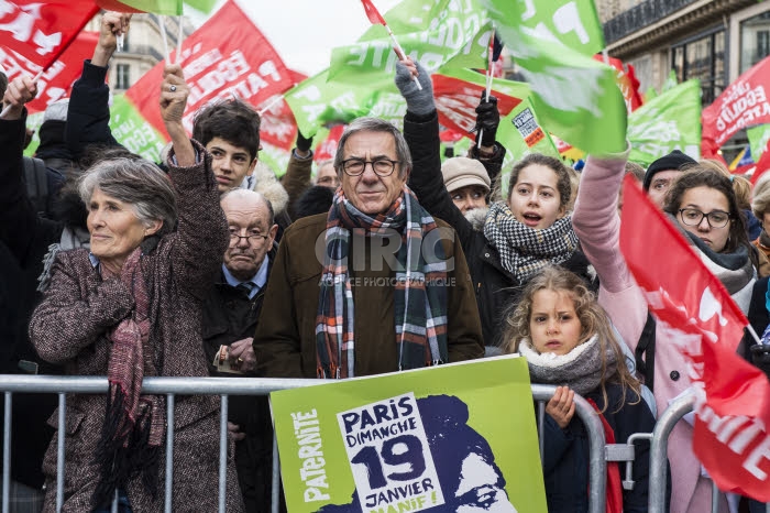 Manifestation contre la réforme de la PMA, la GPA, le projet de loi bioéthique.