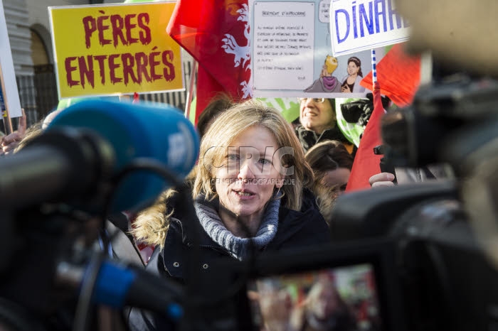 Manifestation contre la réforme de la PMA, la GPA, le projet de loi bioéthique.