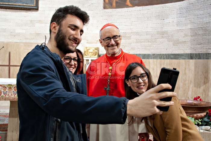 Le Card. Michael CZERNY prend possession du titre cardinalice de San Michele Arcangelo