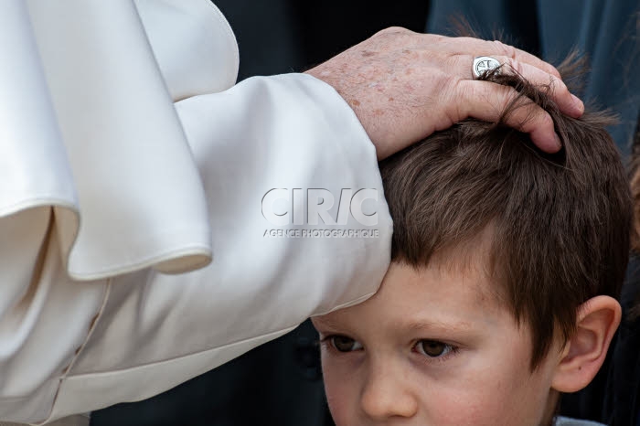 Audience générale au Vatican.