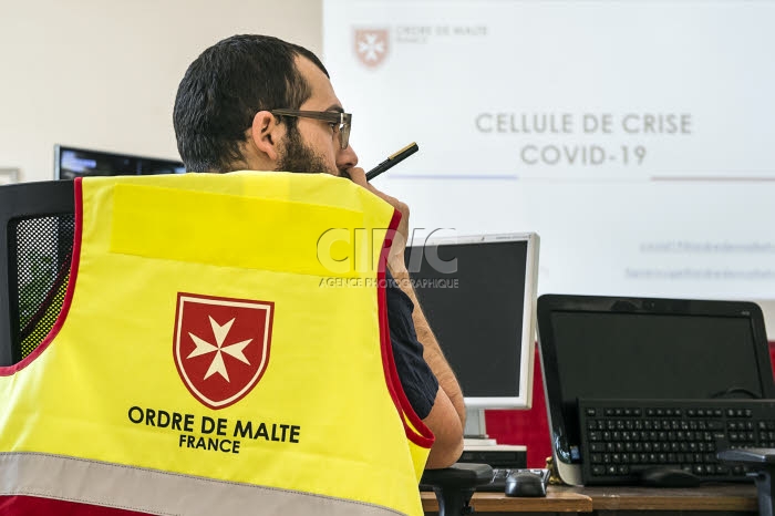 Coronavirus Covid-19, cellule de crise au sein de l'Ordre de Malte France.