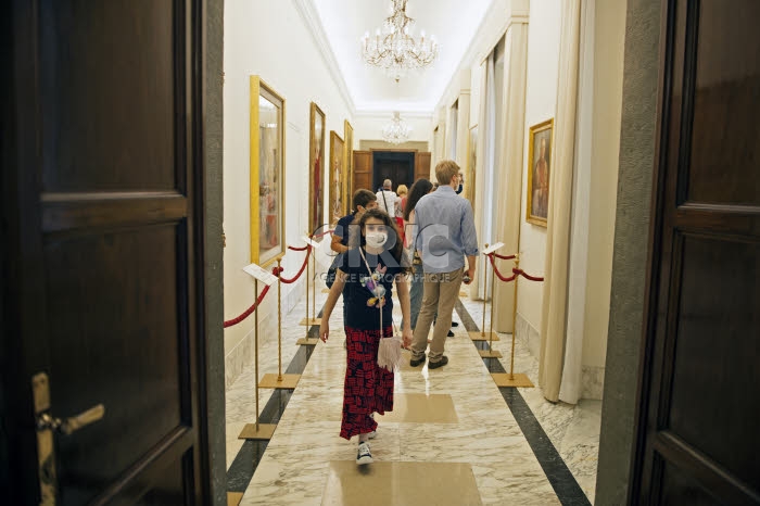 Réouverture au public du palais pontifical de Castel Gandolfo.