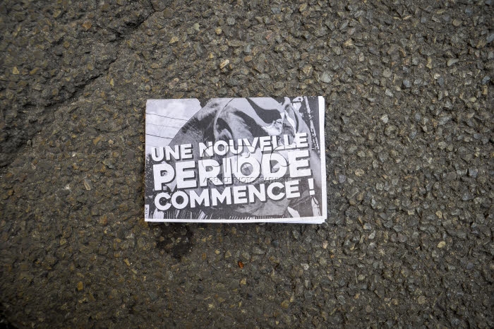 Manifestation des Gilets jaunes à Paris.