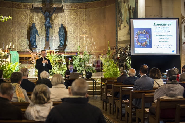 Soirée conférence Laudato Si', dans le cadre de la fête de la création.