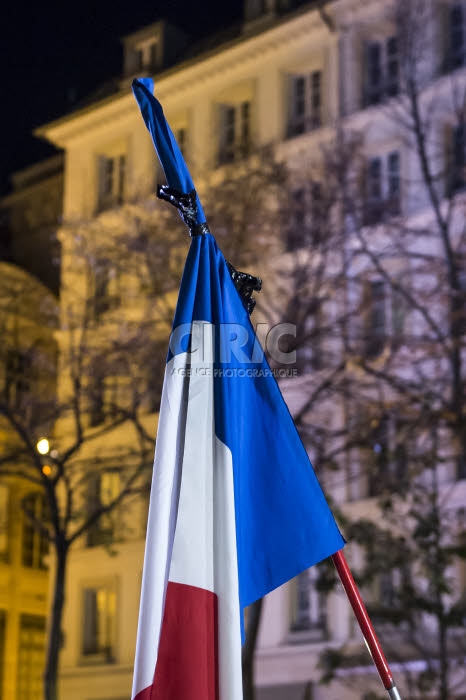 Hommage national à Samuel Paty.