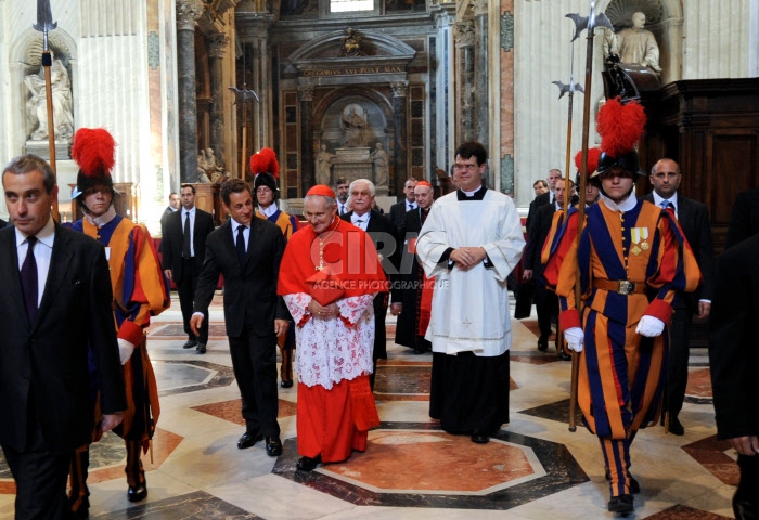 Nicolas SARKOZY au Vatican